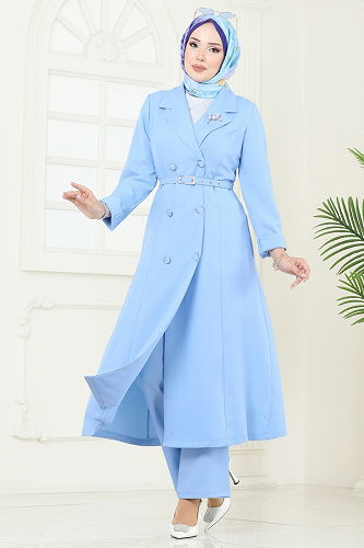 moda selvim Combined 2696SL432 Baby Blue - Thumbnail