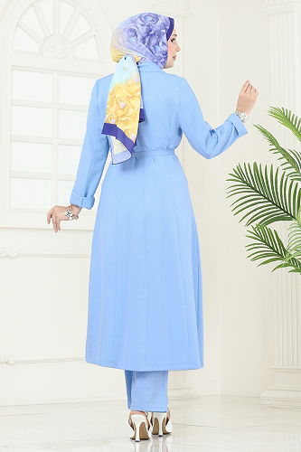 moda selvim Combined 2696SL432 Baby Blue - Thumbnail