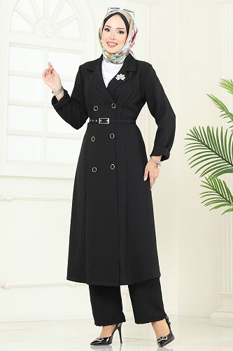 moda selvim Combined 2696SL432 Black - Thumbnail