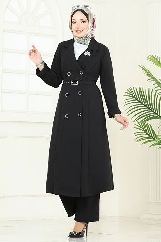 moda selvim Combined 2696SL432 Black - Thumbnail