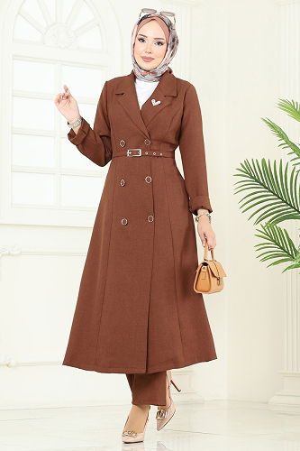 moda selvim Combined 2696SL432 Light Brown - Thumbnail