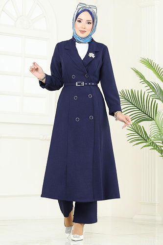 moda selvim Combined 2696SL432 Navy Blue - Thumbnail