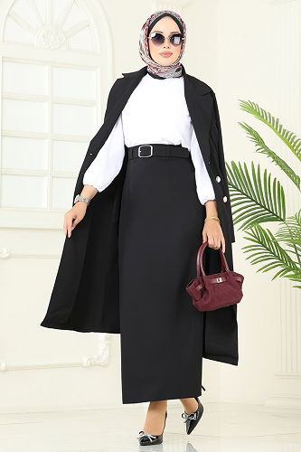 moda selvim Combined 2697SL432 Black - Thumbnail