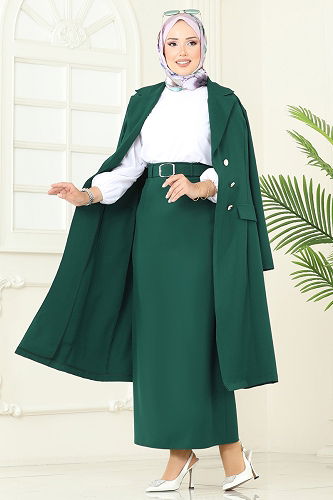 moda selvim Combined 2697SL432 Emerald - Thumbnail