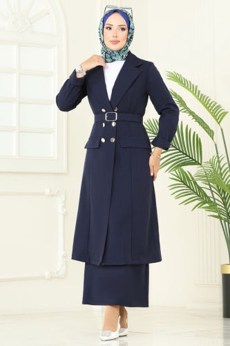 S.L. - Combined 2697SL432 Navy Blue