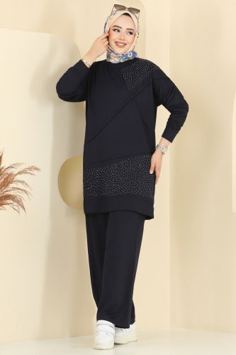 moda selvim Combined 2699AYD574 Navy Blue - Thumbnail