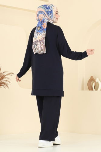 moda selvim Combined 2699AYD574 Navy Blue - Thumbnail