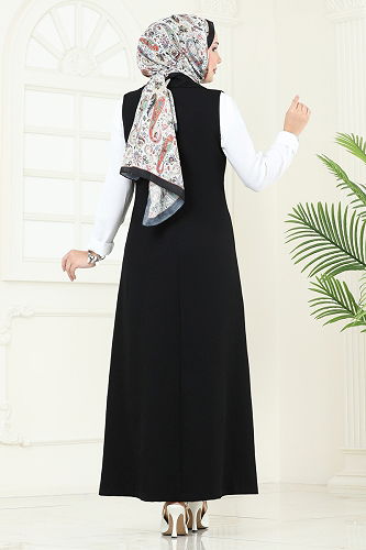 moda selvim Combined 2699SL432 Black&Ecru - Thumbnail