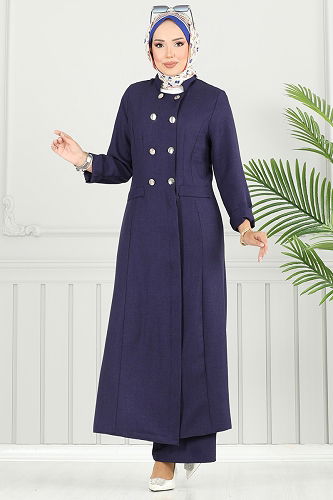 moda selvim Combined 2701SL432 Navy Blue - Thumbnail