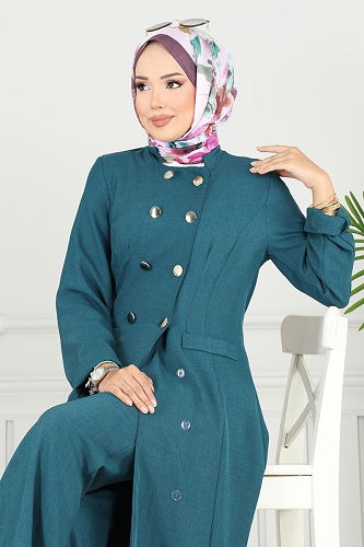 moda selvim طقم بترولي 2701SL432 - Thumbnail