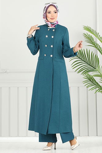 moda selvim طقم بترولي 2701SL432 - Thumbnail