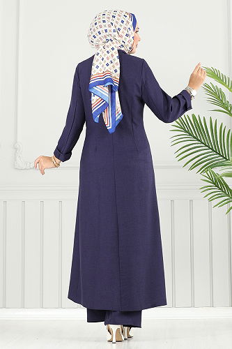 moda selvim Combined 2701SL890-M Navy Blue - Thumbnail