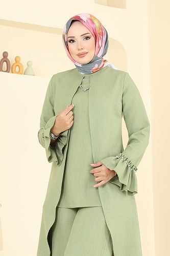 moda selvim Combined 2702SL432 Almond Green - Thumbnail