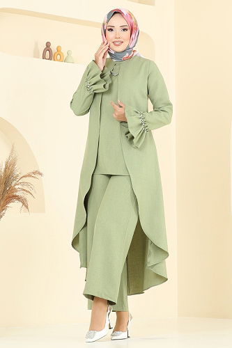 moda selvim Combined 2702SL432 Almond Green - Thumbnail