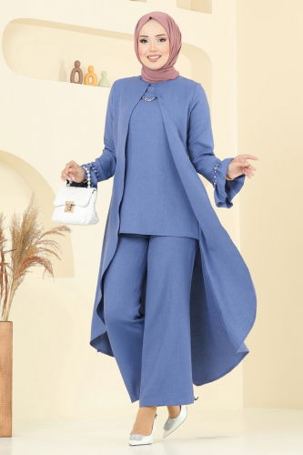 S.L. - Combined 2702SL432 Light Indigo