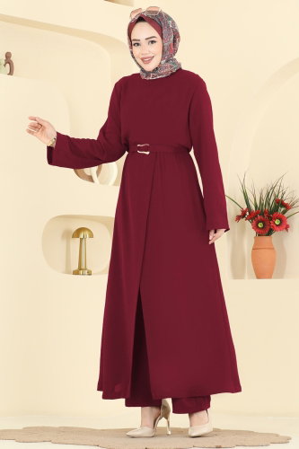 T.P.K. - Combined 2702TPK1167 Light Burgundy