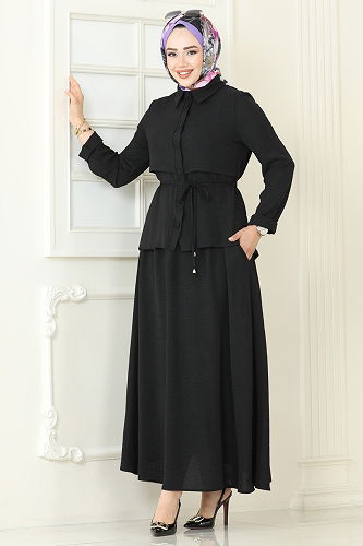 moda selvim Combined 2703SL432 Black - Thumbnail