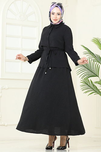 moda selvim Combined 2703SL432 Black - Thumbnail