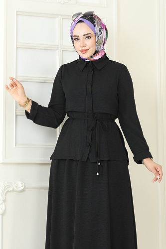 moda selvim Combined 2703SL432 Black - Thumbnail