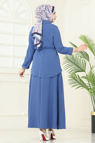 moda selvim Combined 2703SL432 Light Indigo - Thumbnail