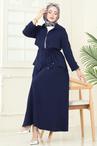 S.L. - Combined 2703SL432 Navy Blue