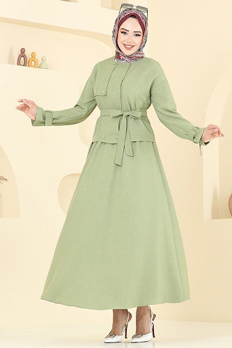 moda selvim Combined 2704SL432 Almond Green - Thumbnail