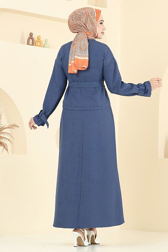 moda selvim Combined 2704SL432 Dark Indigo - Thumbnail