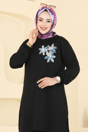 moda selvim Combined 2706AYD574 Black - Thumbnail