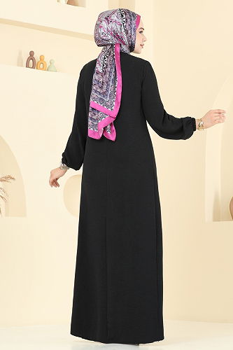 moda selvim طقم أسود 2706SL432 - Thumbnail