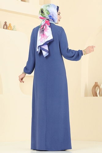 moda selvim Combined 2706SL432 Indigo - Thumbnail