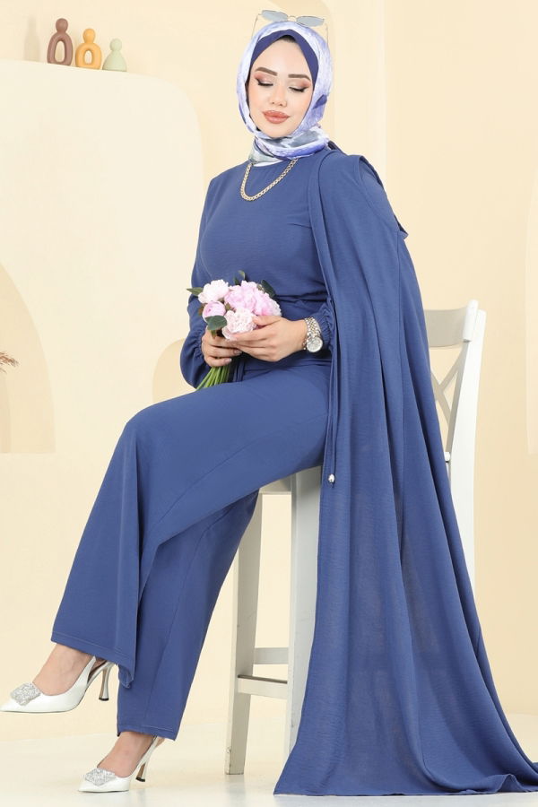 Modaselvim الافرولات طقم ازرق 2706SL432