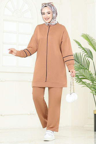 moda selvim طقم لاتيه 2707AYD574 - Thumbnail