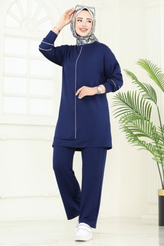 A.Y.D. - Combined 2707AYD574 Navy Blue