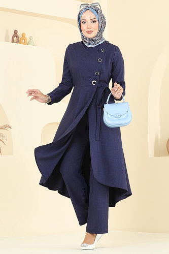 moda selvim Combined 2707SL432 Navy Blue - Thumbnail