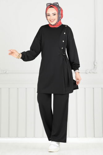 moda selvim Combined 2708AYD574 Black - Thumbnail
