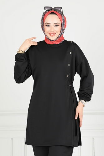 moda selvim Combined 2708AYD574 Black - Thumbnail