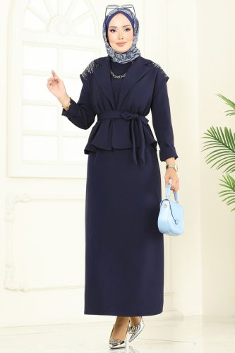 S.L. - Combined 2709SL432 Navy Blue