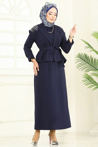 moda selvim Combined 2709SL432 Navy Blue - Thumbnail