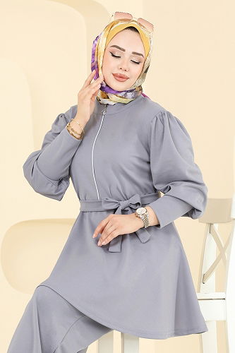 moda selvim Combined 2710AYD574 Gray - Thumbnail