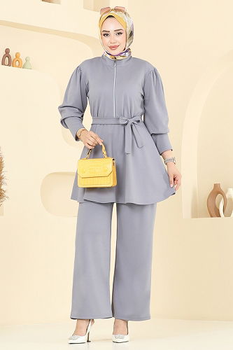 moda selvim Combined 2710AYD574 Gray - Thumbnail