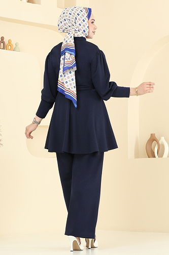 moda selvim Combined 2710AYD574 Navy Blue - Thumbnail