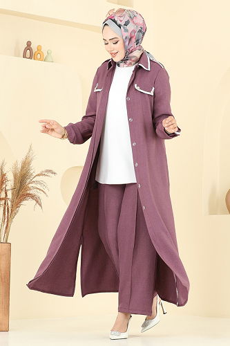 moda selvim Combined 2710SL432 Damson - Thumbnail