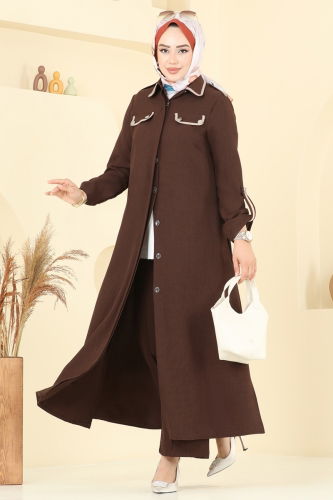 S.L. - طقم بني غامق 2710SL432