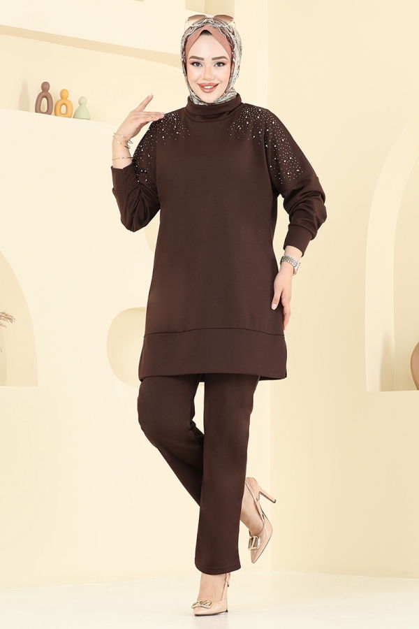 Modaselvim NET 20%+20% DISCOUNT IN THE CARD Combined 2711AYD969-M Brown