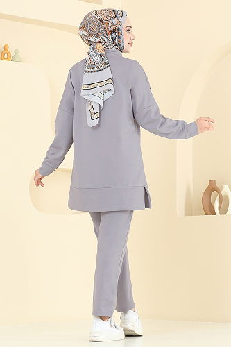 moda selvim Combined 2711AYD969-M Gray - Thumbnail