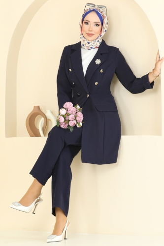 S.L. - Combined 2711SL432 Navy Blue