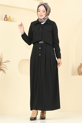 moda selvim Combined 2712SL432 Black - Thumbnail