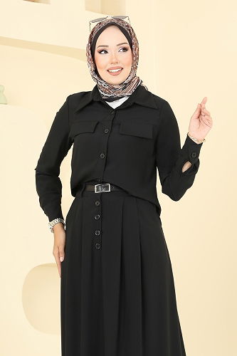 moda selvim Combined 2712SL432 Black - Thumbnail