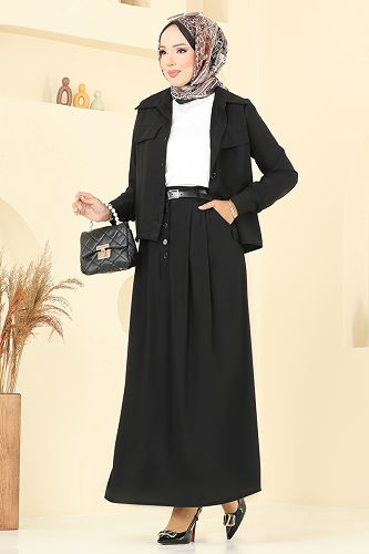 moda selvim Combined 2712SL432 Black - Thumbnail