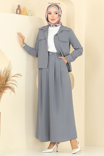 moda selvim Combined 2712SL432 Gray - Thumbnail